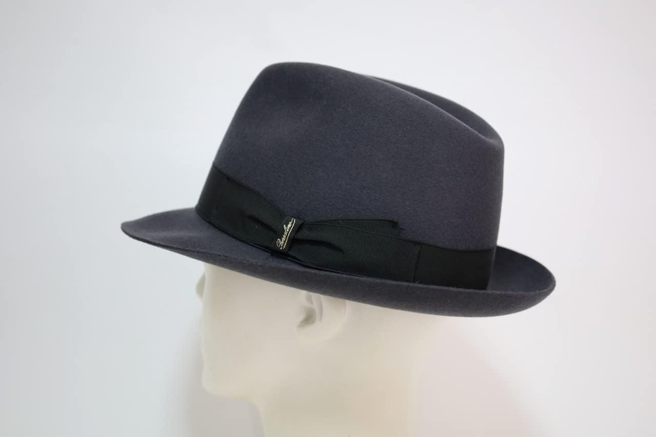 Amazon.co.jp: Borsalino 111160-0521 Men's Rabbit Fur Felt Hat